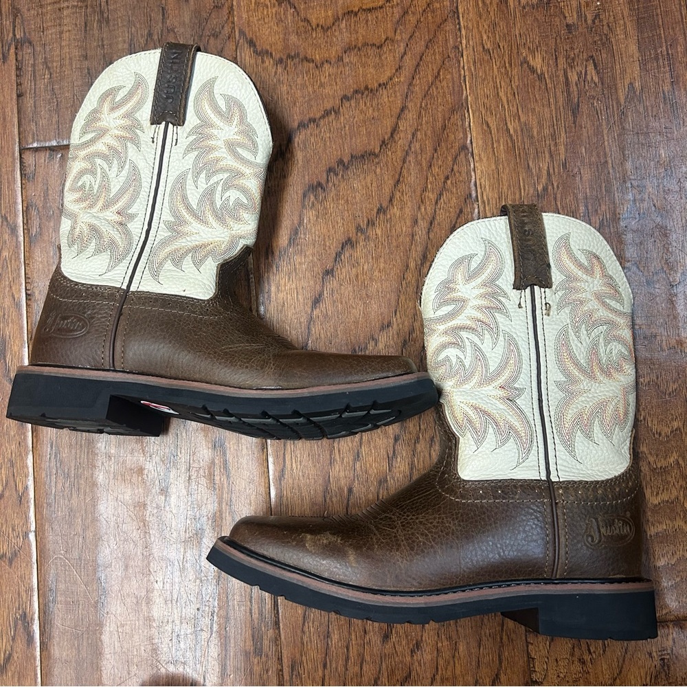 Justin Men's Driller 11" work boots
